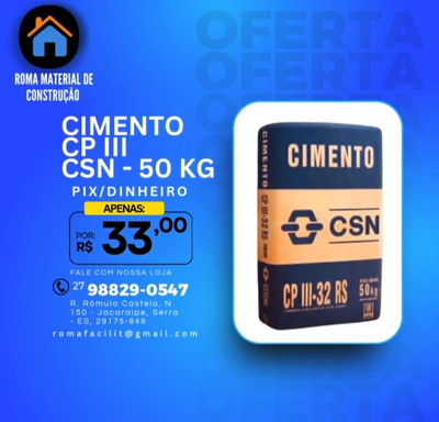 CIMENTO CPIII 50KG